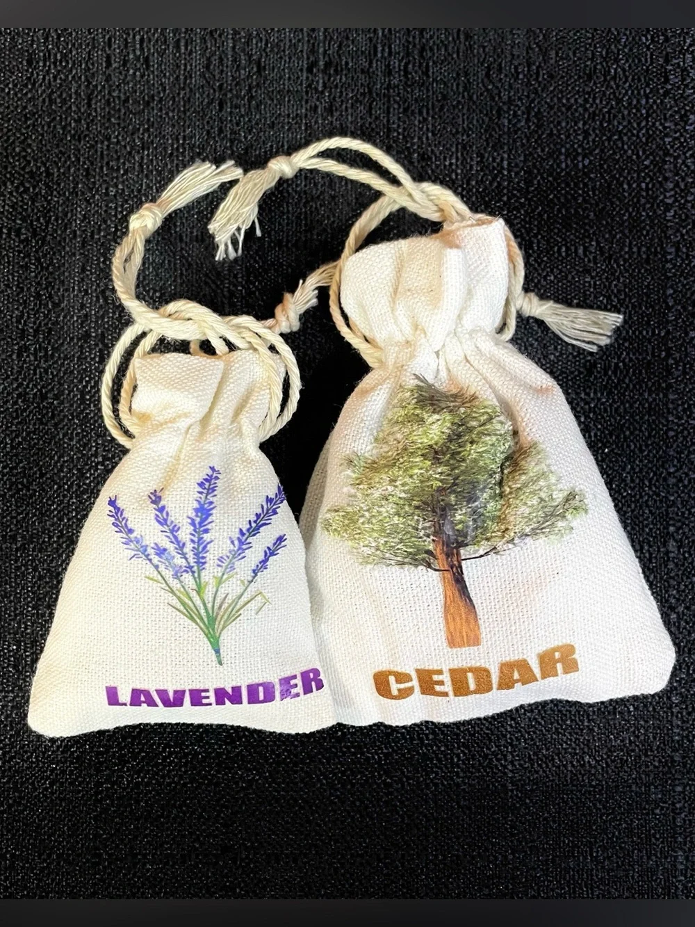 20 Cedar Lavender Sachets Protect Clothes Linens Storage Scent NEW SEALED IN BOX